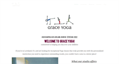 Desktop Screenshot of lovegraceyoga.com